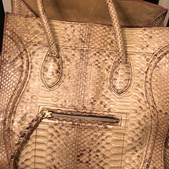 Celine phython phantom luggage Sold🎉 - Picture 2 of 10